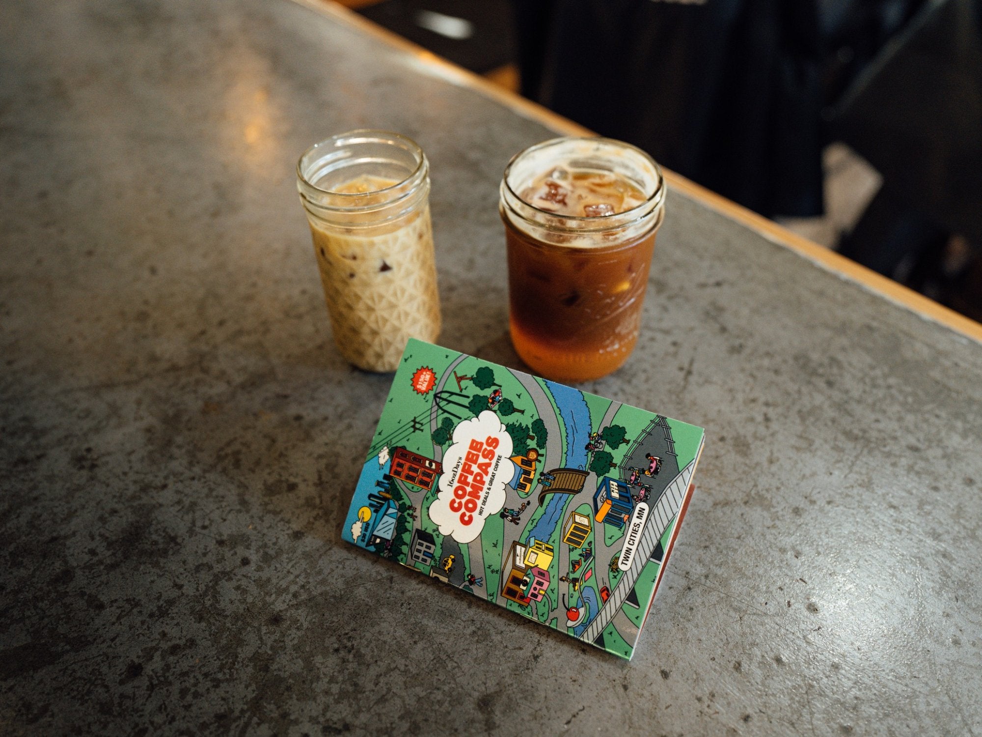 Your Local Coffee Passport - Coffee Compass – 16ozDays LLC
